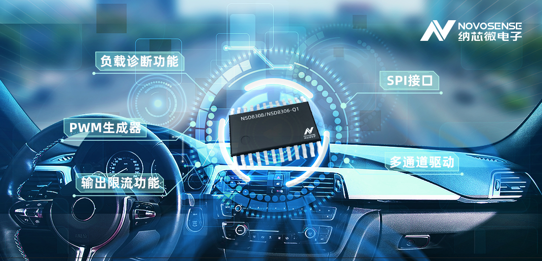 galaxy银河首页全新发布40V车规级多通道半桥驱动NSD830x-Q1！